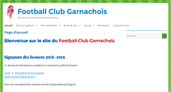 Desktop Screenshot of football-garnache.com